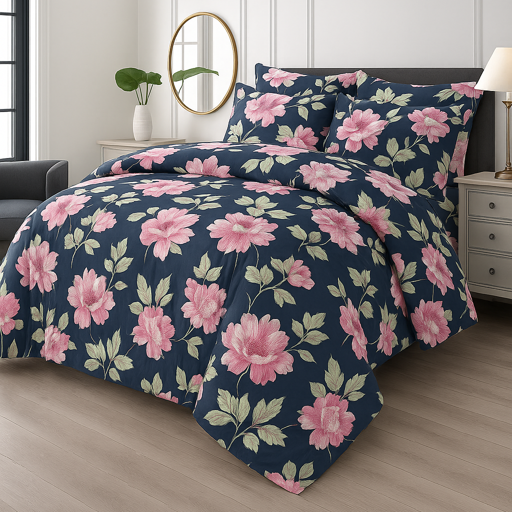 Darwin_Premium Pure Cotton 6 Comforter Set