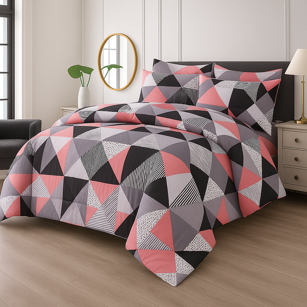 Austin box _Premium Pure Cotton 6 Comforter Set