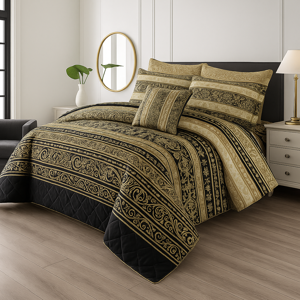Patti- 8pcs Summer Comforter Set (Light Filling)