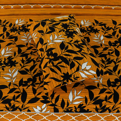 Orange Beauty -Premium Cotton Bed Sheet Set
