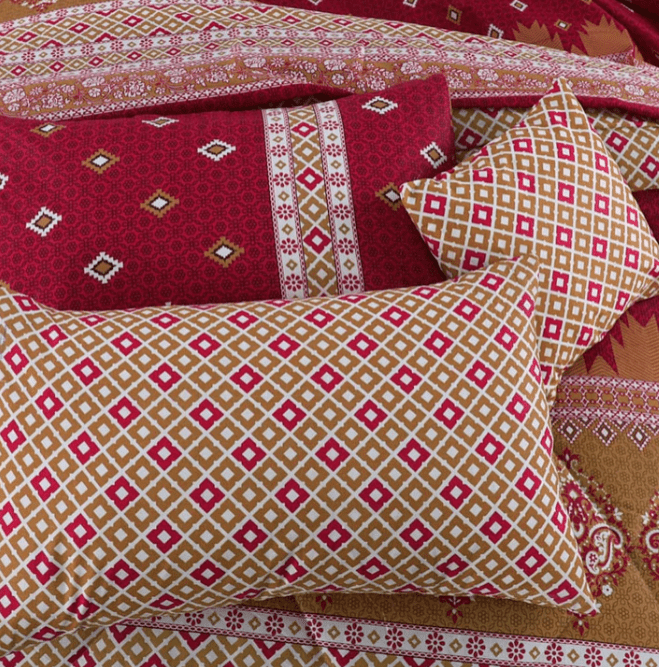 6pcs Summer Comforter Set (Light Filling) - Laal - Zaraish.com