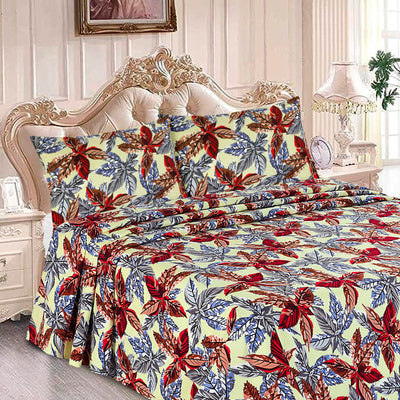 Beauty of King-Premium Cotton Bed Sheet Set