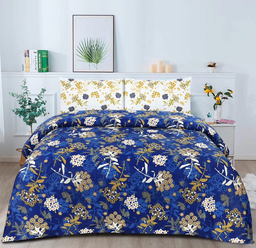 Blue Patti- Bed Sheet Set