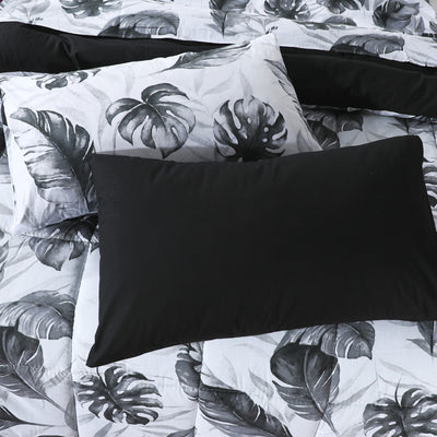 RAYMOND BLACK -PREMIUM COTTON 4PCS Single Comforter Set
