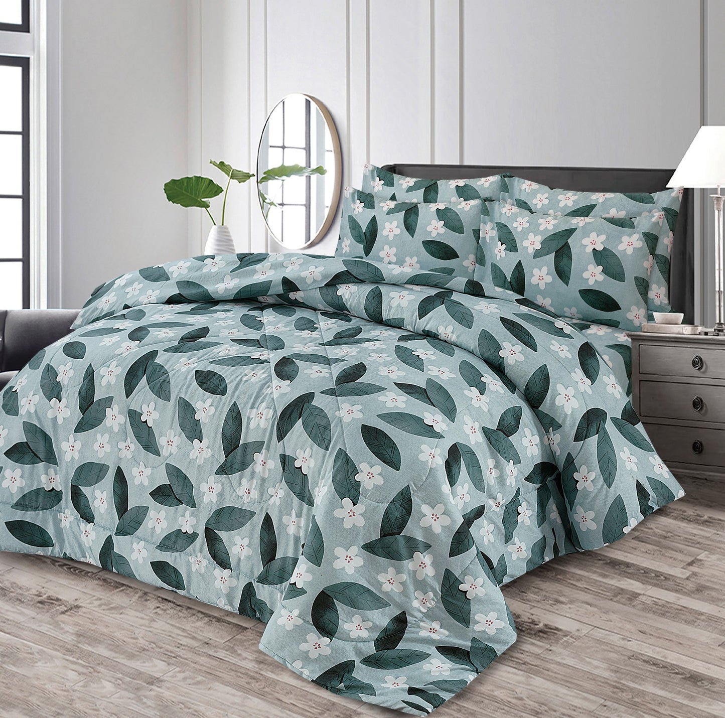 Ralph - Premium Pure Cotton 6pcs Comforter Set
