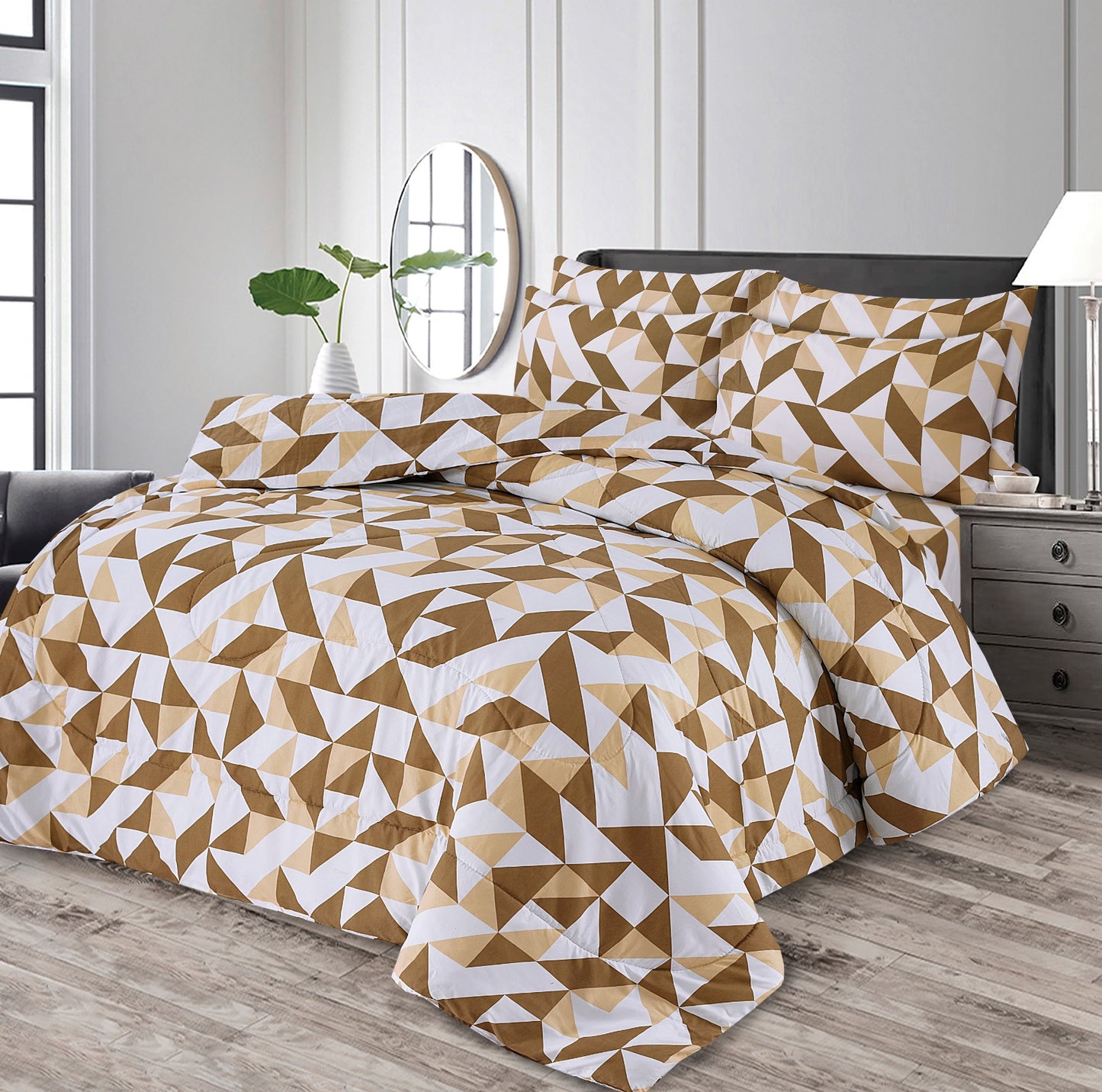 Turkish - Premium Pure Cotton 6pcs Comforter Set