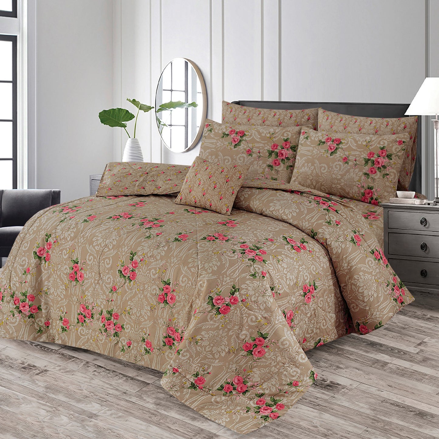 TACO-8pcs Summer Comforter Set (Light Filling)