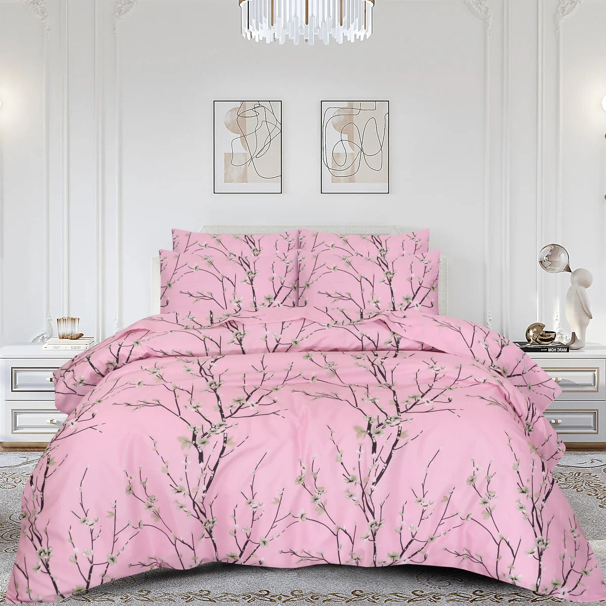 Safron- 6pcs Duvet Cover Set (Without Filling)