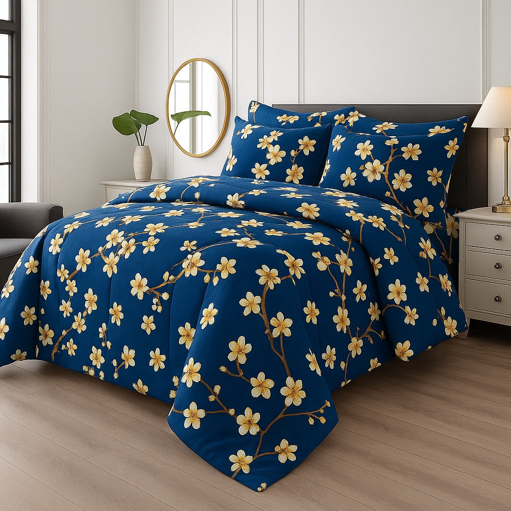 Colbee Zen _Premium Pure Cotton 6 Comforter Set