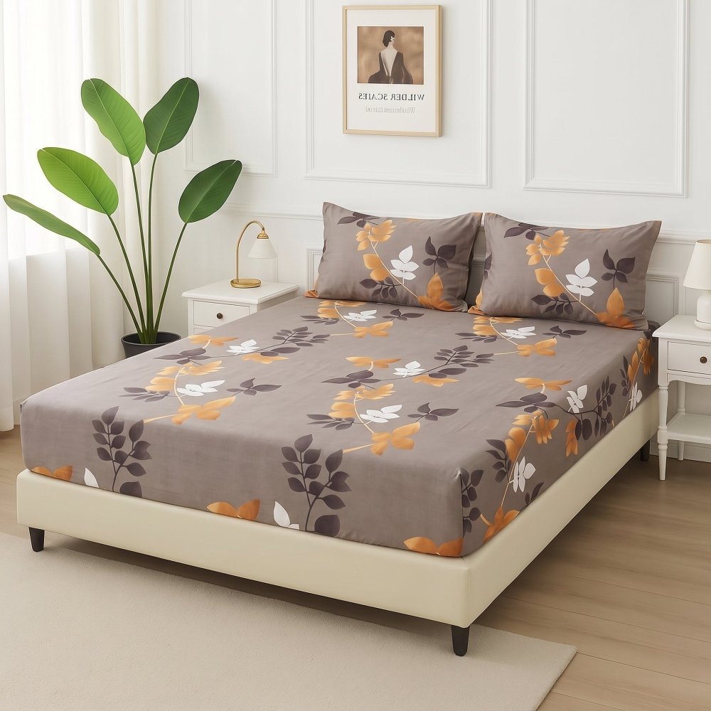 Amber - Fitted Bedsheet Set - Zaraish.com