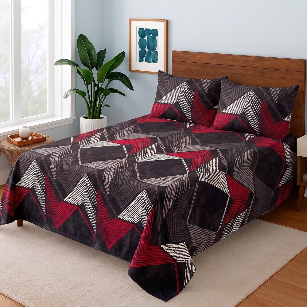 Crimson - Bedsheet Set - Zaraish.com