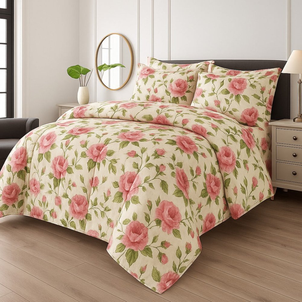 HOBISCUS-6 PCS comforter Set - Zaraish.com