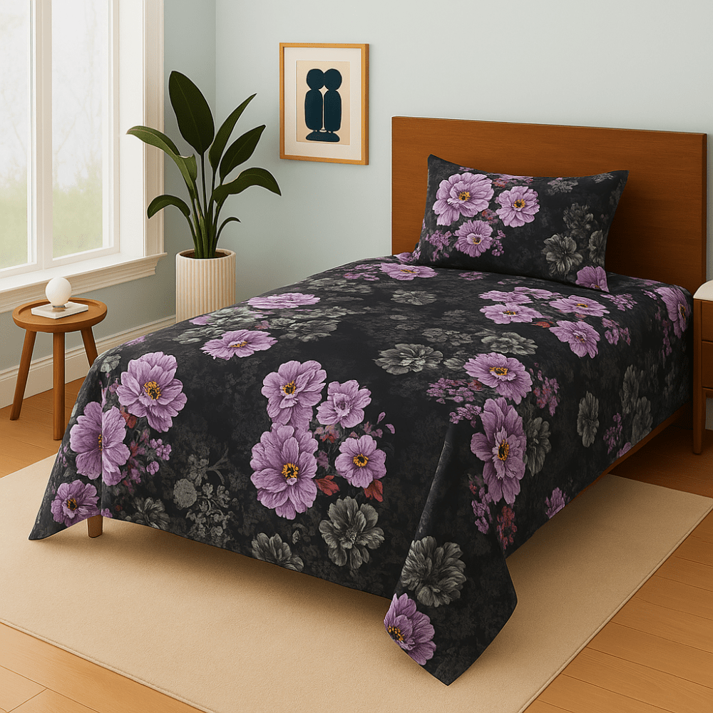 Jasmine - Single Bedsheet Set - Zaraish.com