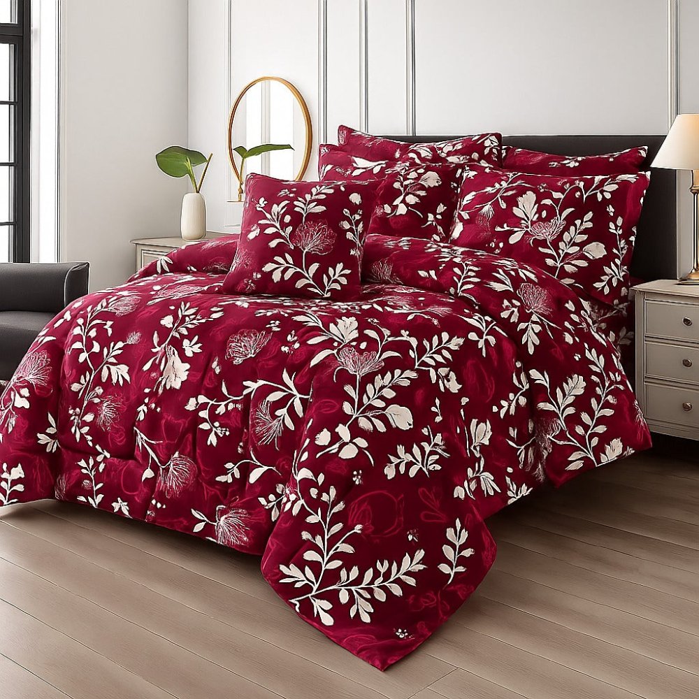 NUKES - 7pcs PREMIUM Summer Comforter Set (Light Filling) - Zaraish.com