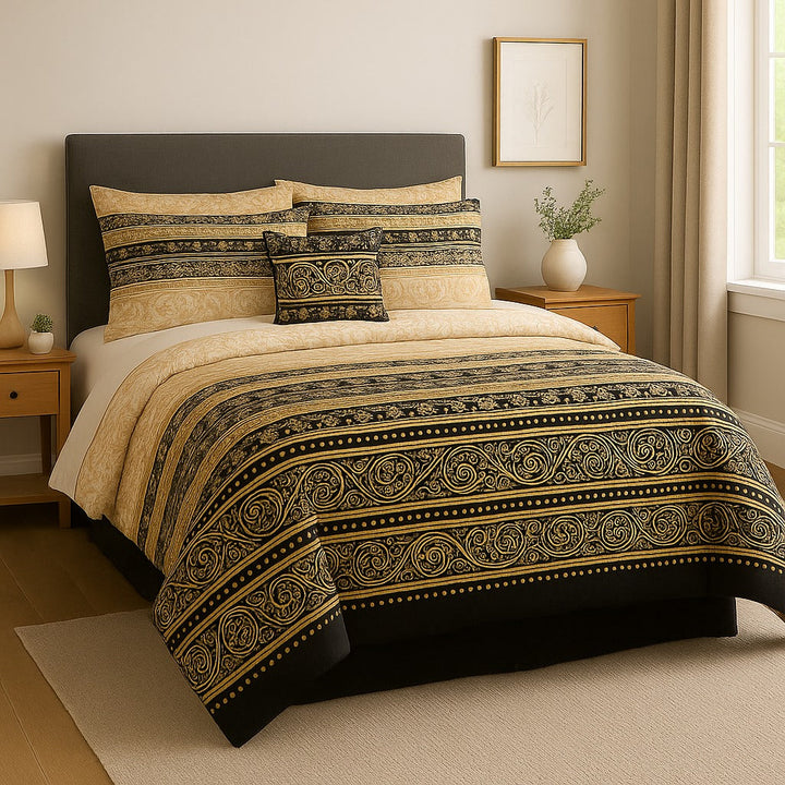 Patti- 8pcs Summer Comforter Set (Light Filling)