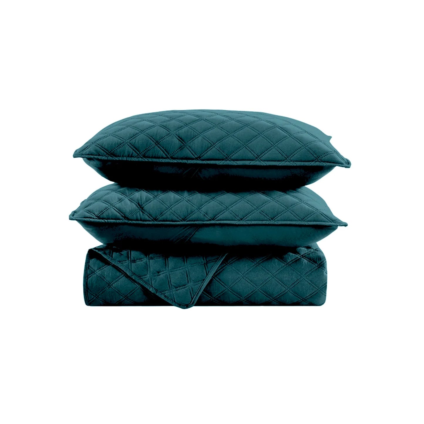 BEDSPREAD Set (Light Filling) -TEAL