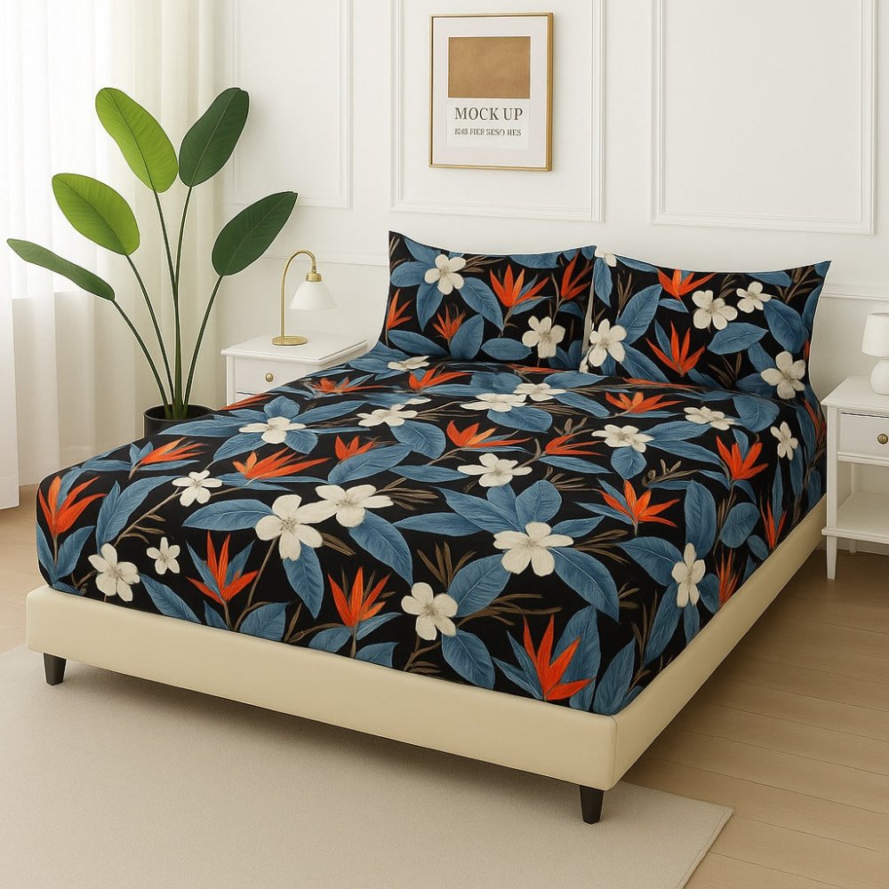 TREE - Fitted Bedsheet Set - Zaraish.com