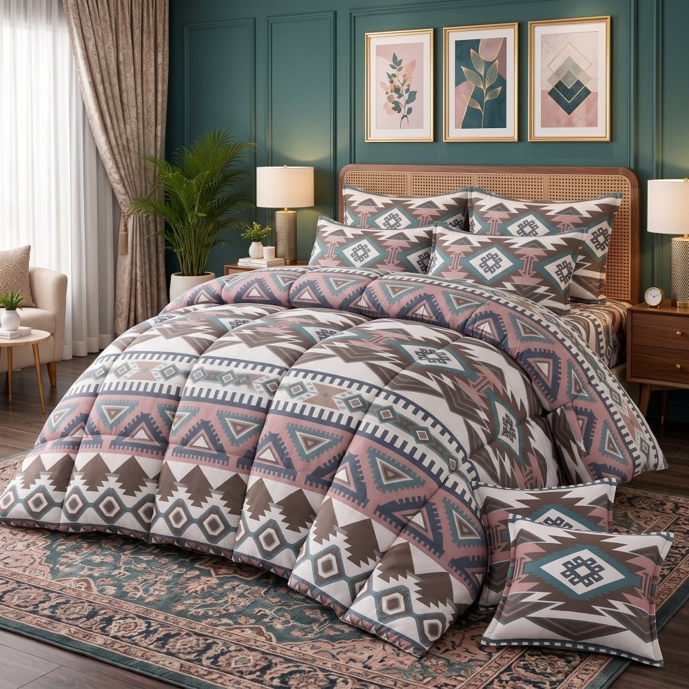 TURK-8 pcs WINTER RAZAI Set (HEAVY FILLING) - Zaraish.com