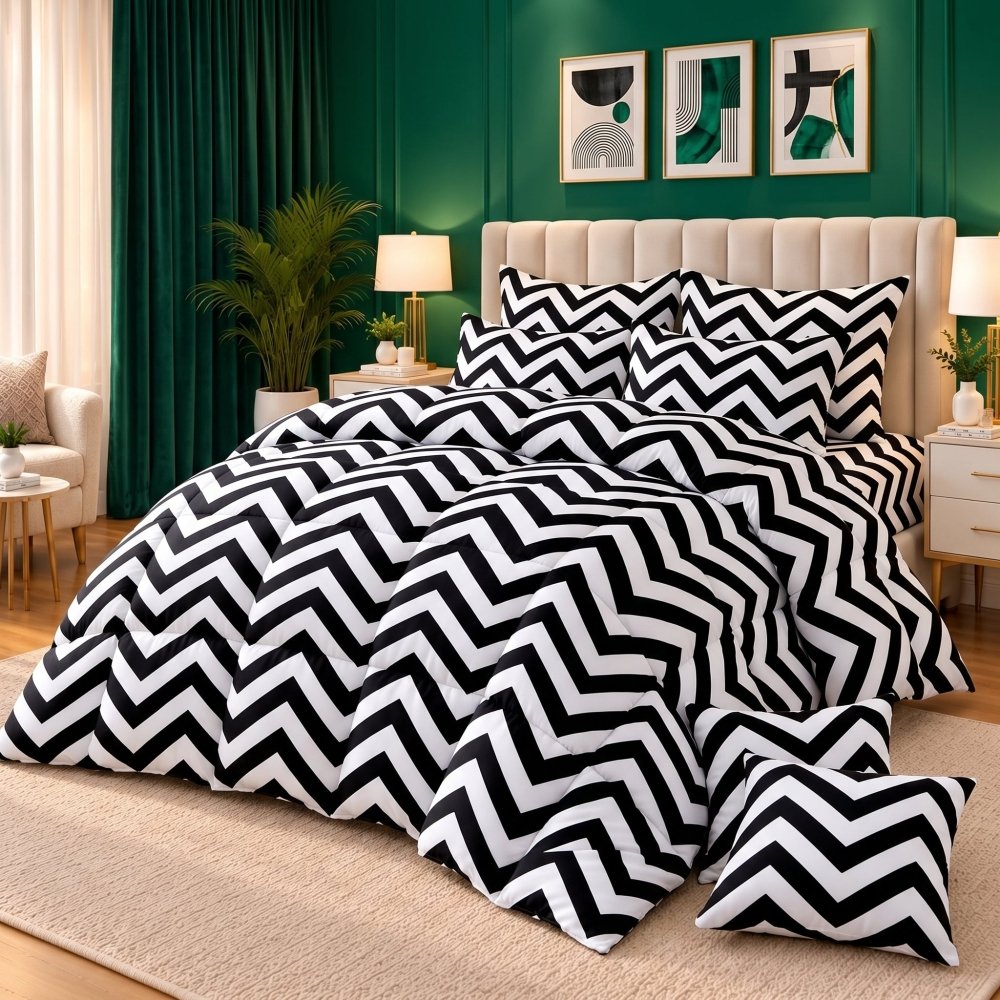 ZIGZAG -8 pcs WINTER RAZAI Set (HEAVY FILLING) - Zaraish.com