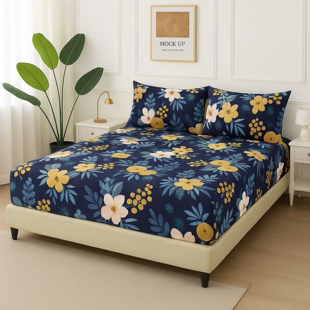Zinnia - Fitted Bedsheet Set - Zaraish.com