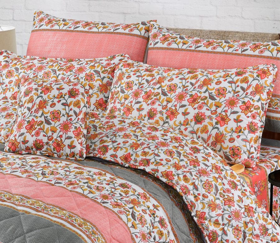 Pink TrouZ-Summer Comforter Set (Light Filling)