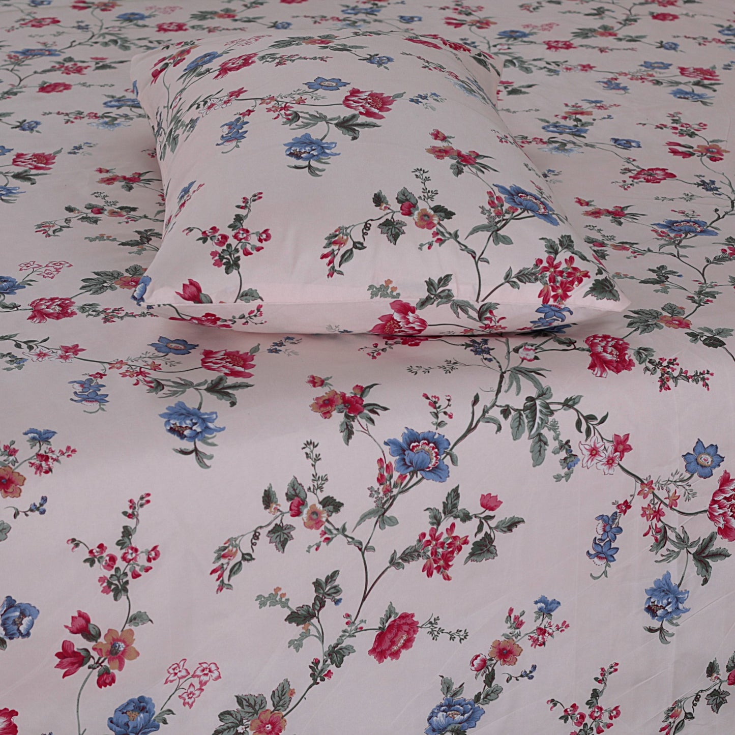 Blue star Flower - Bed sheet Set
