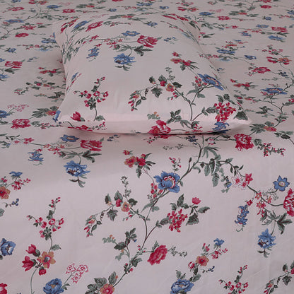 Blue star Flower - Bed sheet Set