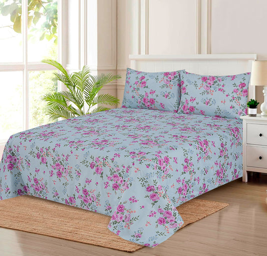 Camellia Flower- Bed sheet Set