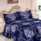 Blue king - Bed Sheet Set