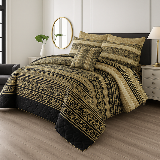 Patti- 8pcs Summer Comforter Set (Light Filling)
