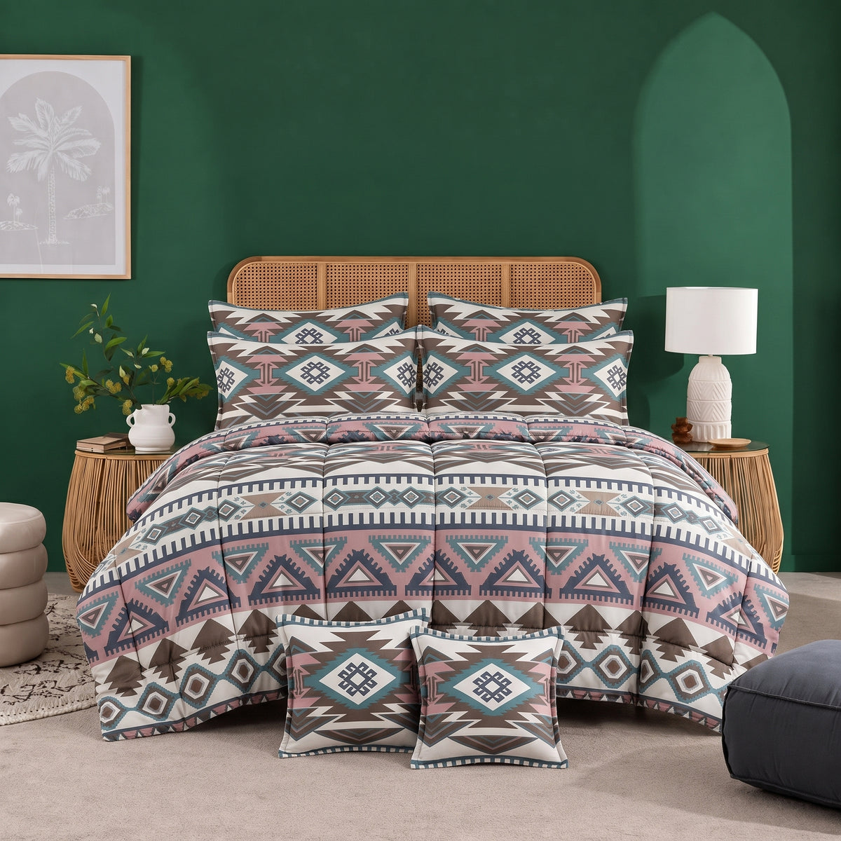 Turk - 8pcs Premium Comforter Set