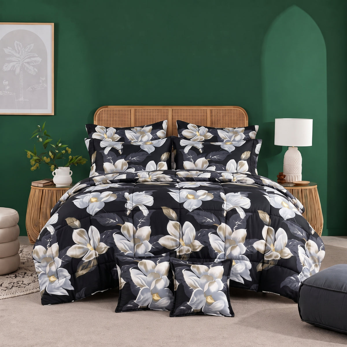 ANAR KALI - 8pcs Premium Comforter Set