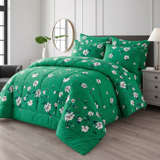 GREENISH -WINTER RAZAI Set (HEAVY FILLING)