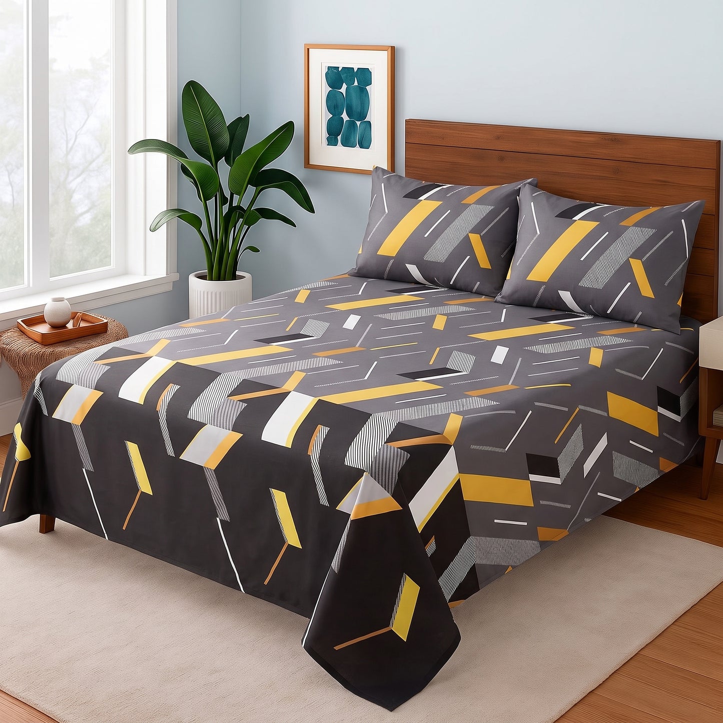 Urban Matrix - Bedsheet Set