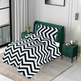 Zig Zag Single Bed Sheet Set