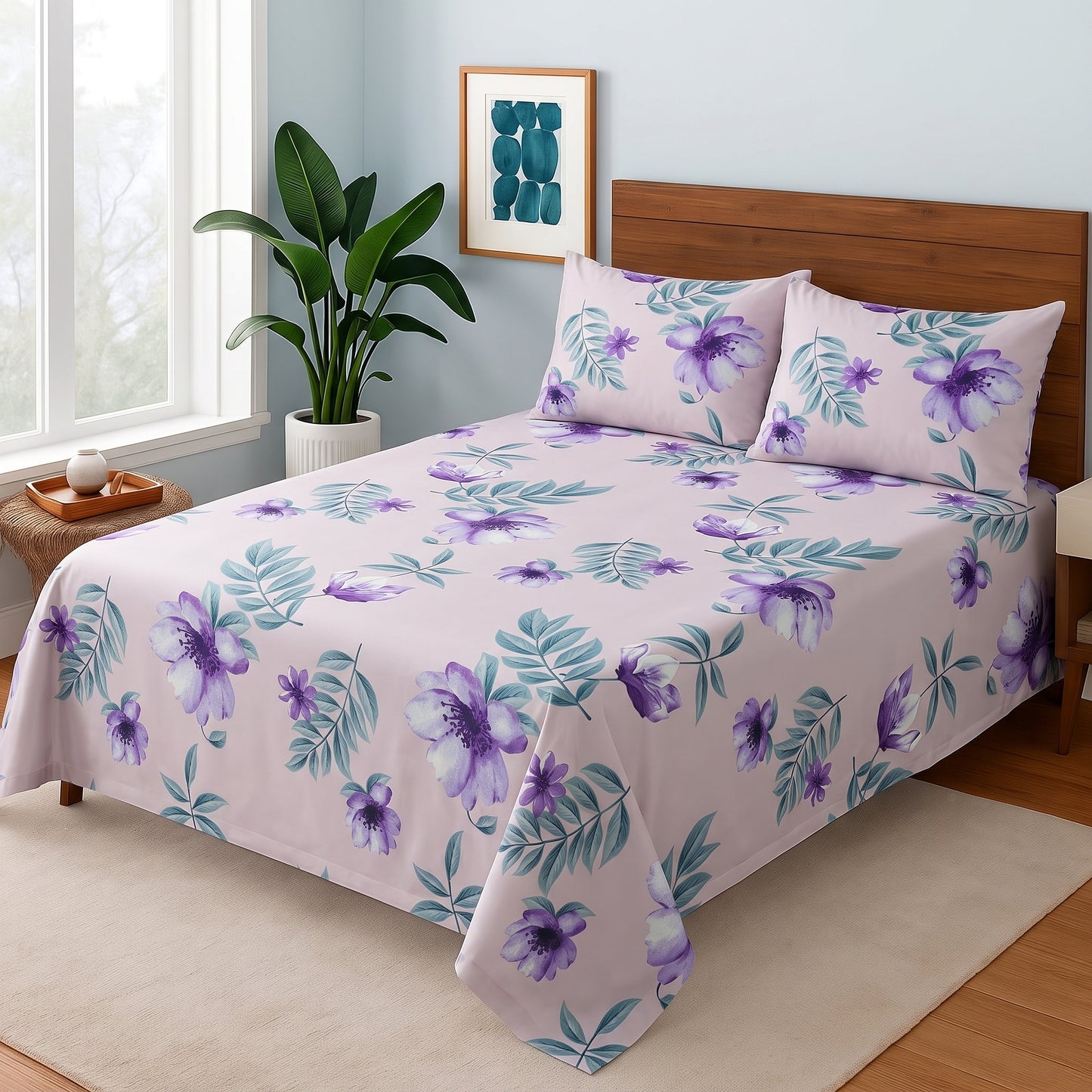 Wisteria Breeze - Bedsheet Set