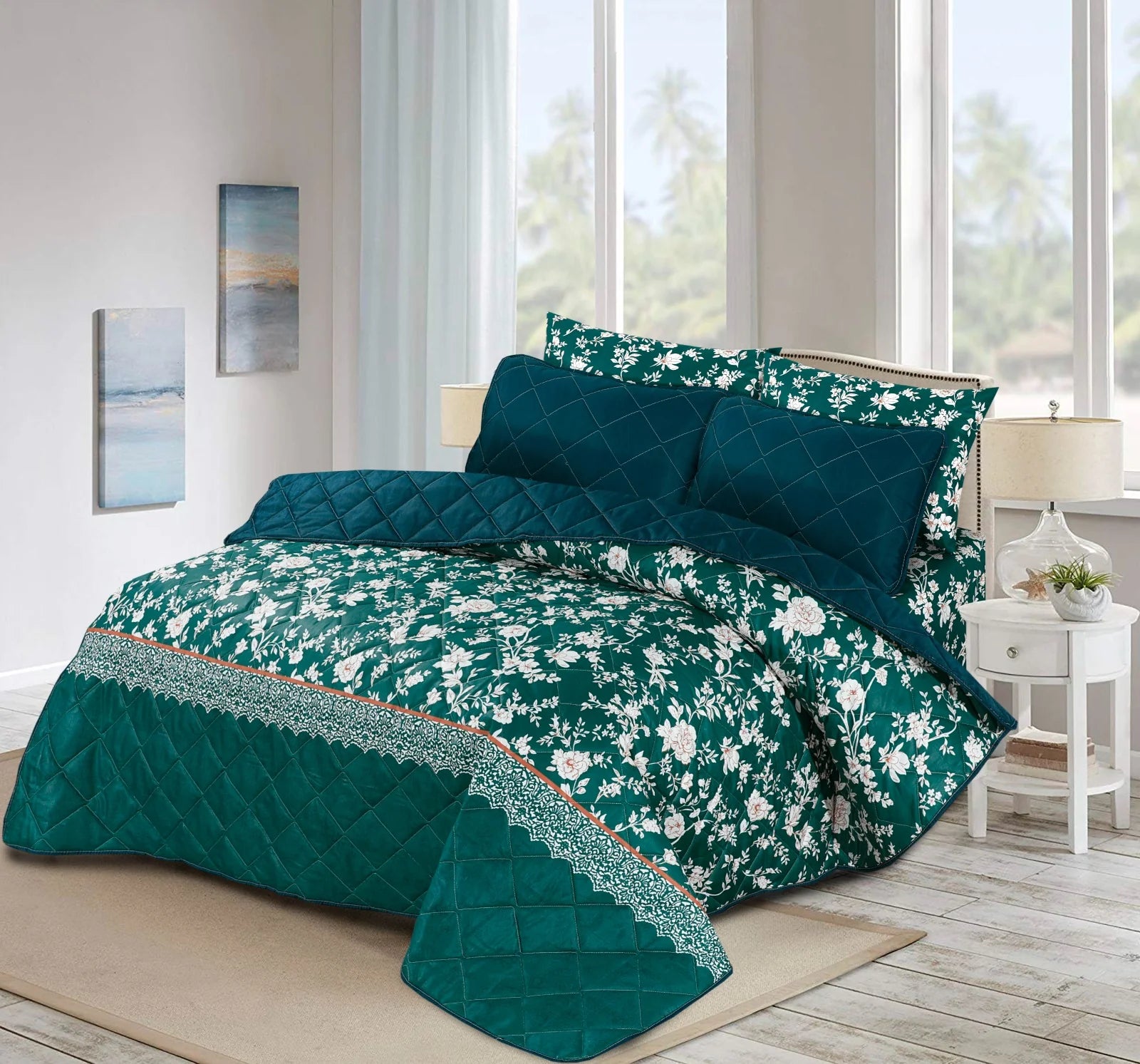 Floral- Bed Sheet Set