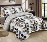 COFFEE  -WINTER 6PCS RAZAI/QUILT SET