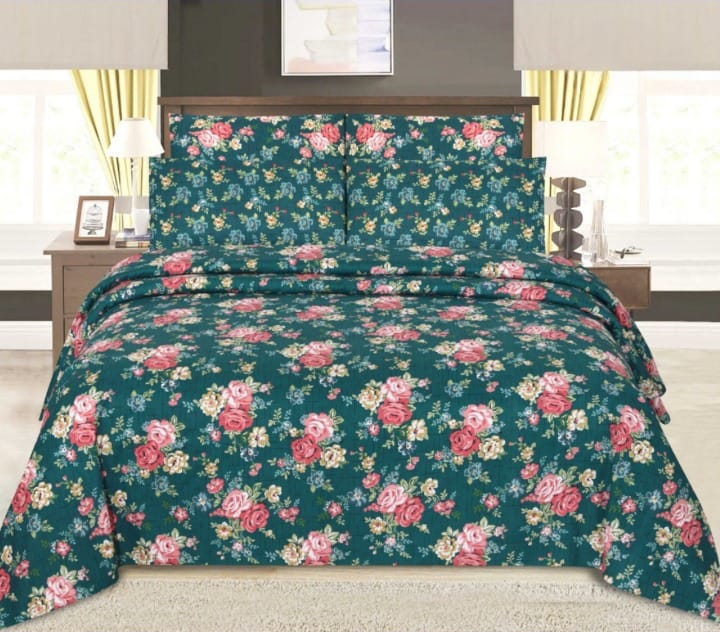 Greeny- 6/8pcs Comforter Set Summer Comforter Set (Light Filling)