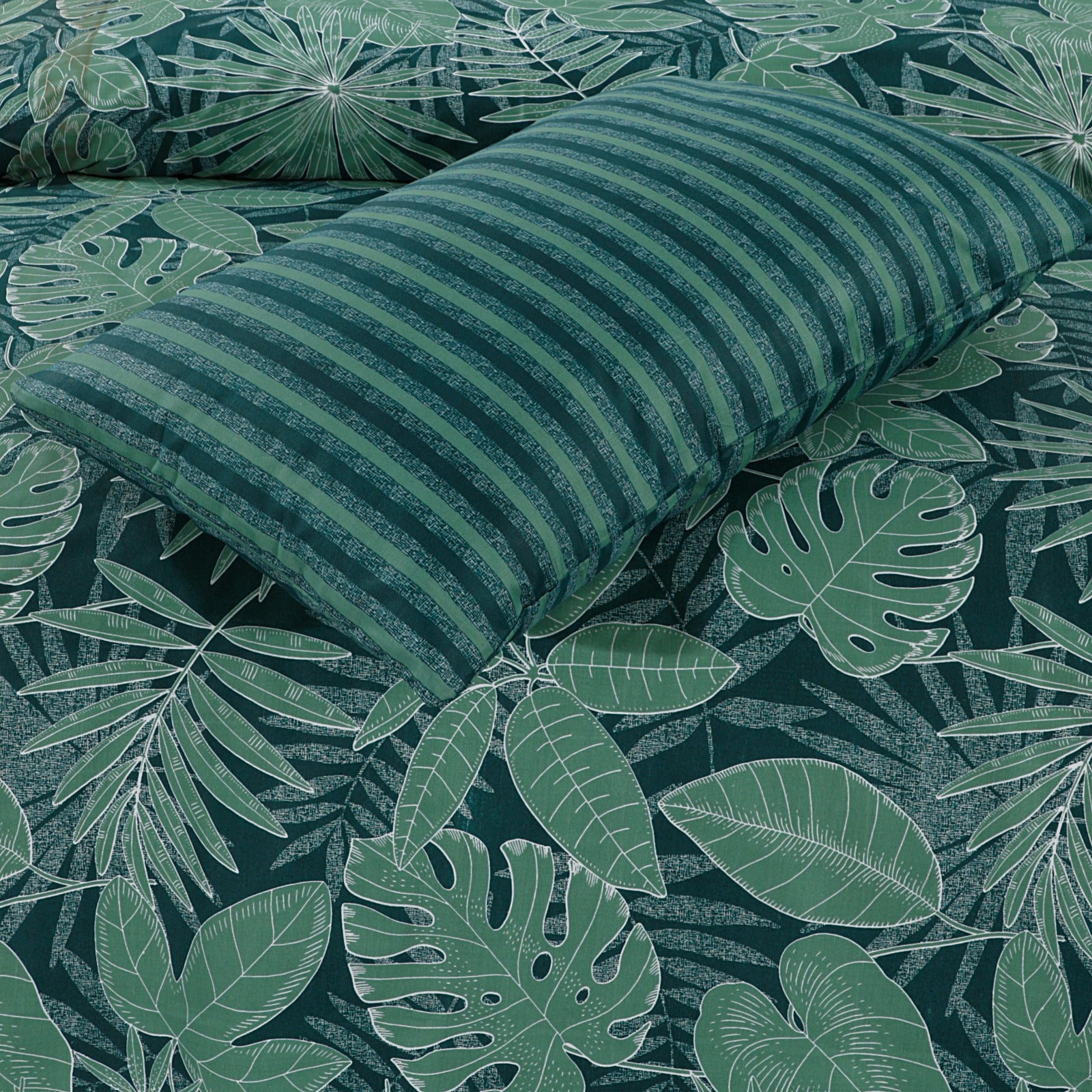 Green Leaves- Bed Sheet Set