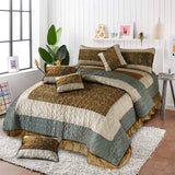 FANCY QUILTED BRIDAL SET 6PCS