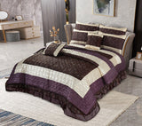 FANCY QUILTED BRIDAL SET 6PCS