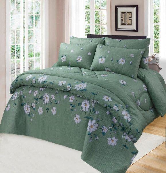 Greenish - Summer Comforter Set (Light Filling)