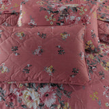 TEA FLOWER- 6 pcs Summer Comforter Set (Light Filling)
