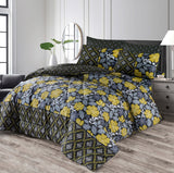 BLACK BEAUTY WINTER 6PCS RAZAI/QUILT SET
