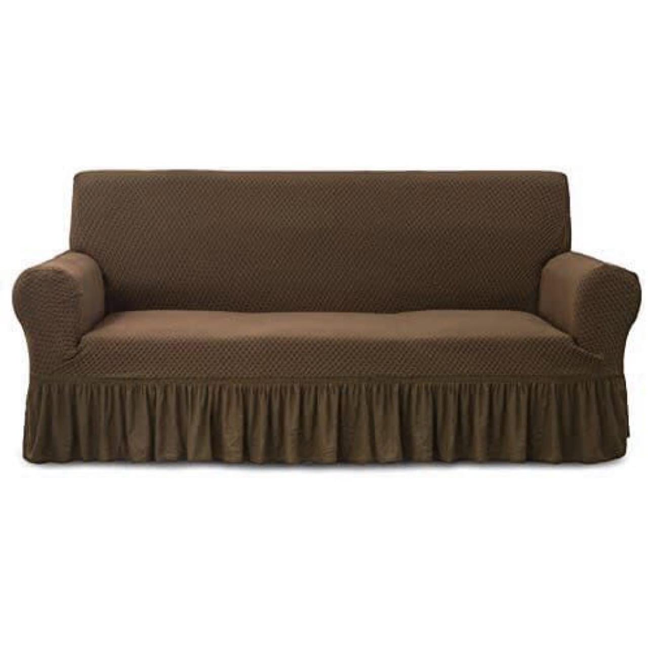 Turkish Style Sofa cover set (BROWN)