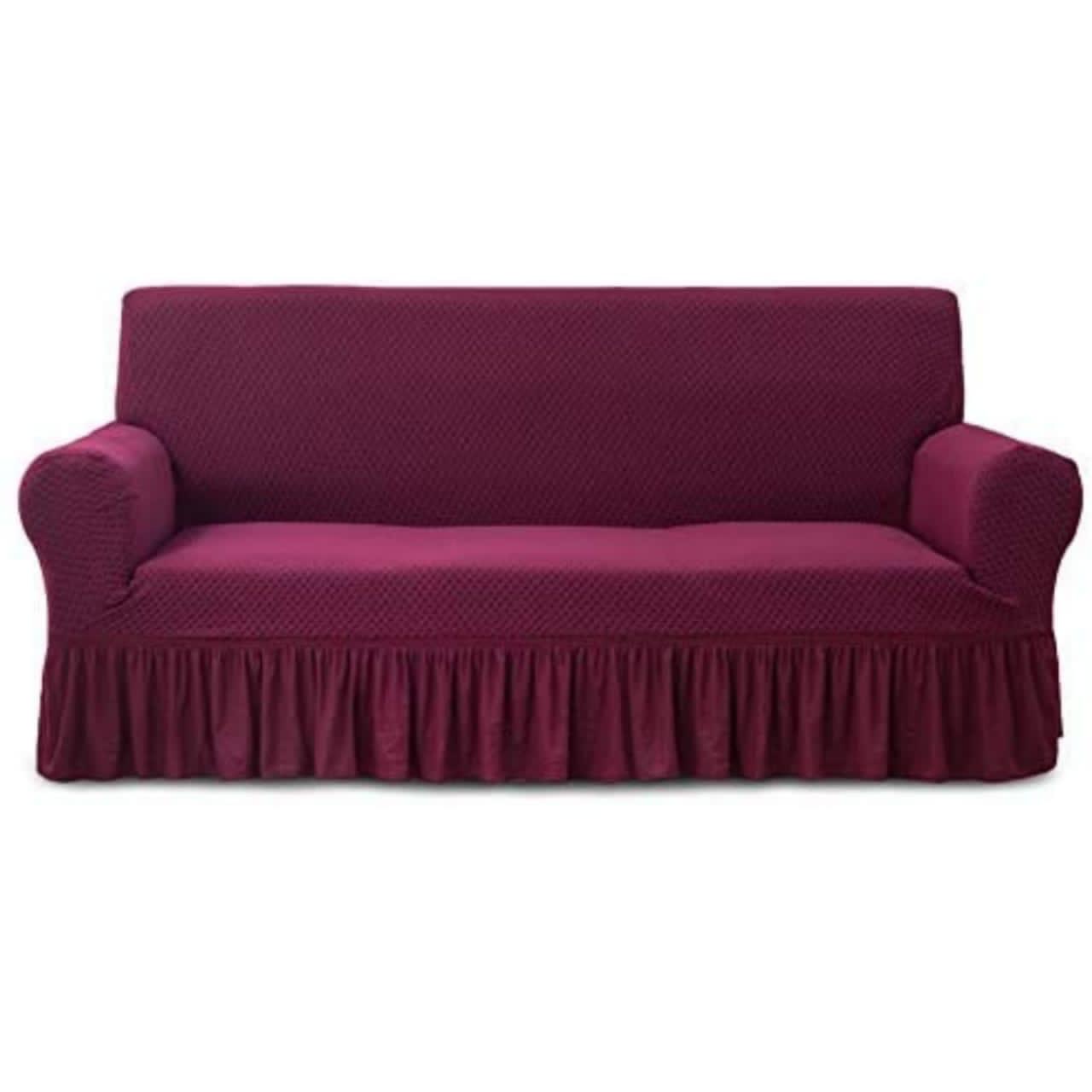 Turkish Style Sofa cover set (MAROON)