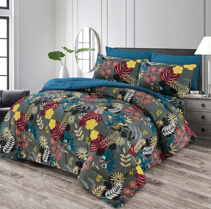 6pcs Summer Comforter Sets - Multiple Patta