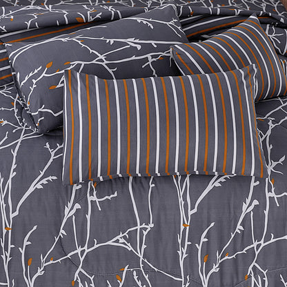 Source View- Premium Pure Cotton 6 & 8pcs Comforter Set