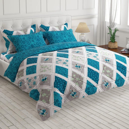 Daxton-7pcs Summer Comforter Set (Light Filling)